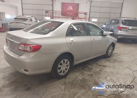 2011 Toyota Corolla Le из США, поврежденный, VIN 2T1BU4EE9BC709351